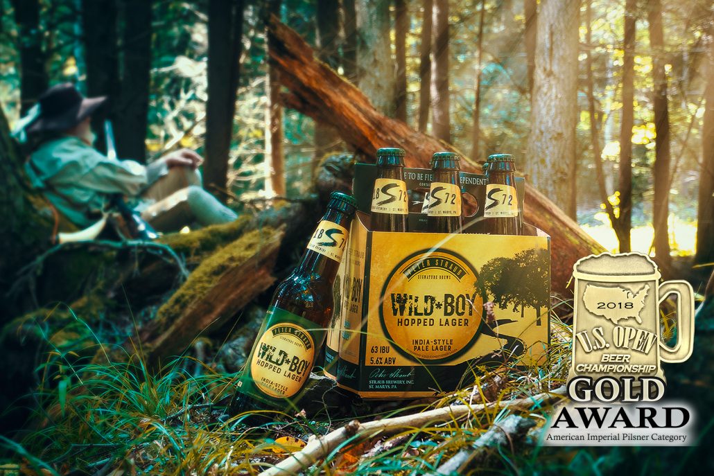 Wild Boy 6pk with Award in Woods 4x6