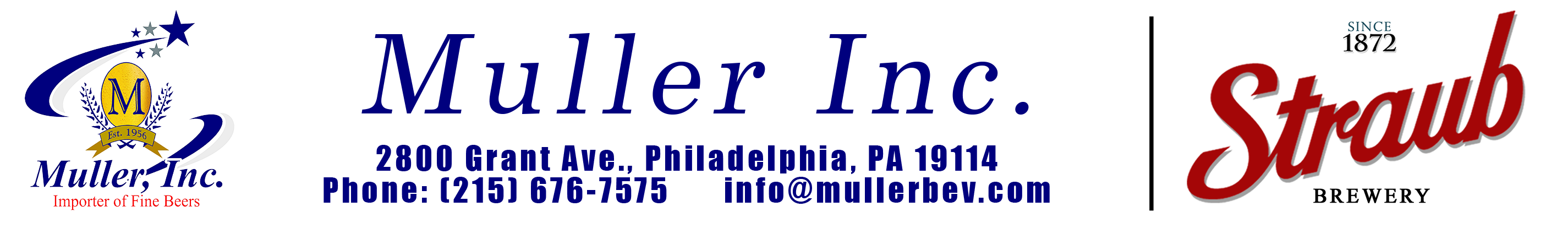 Muller INc Straub Beer Philadelphia