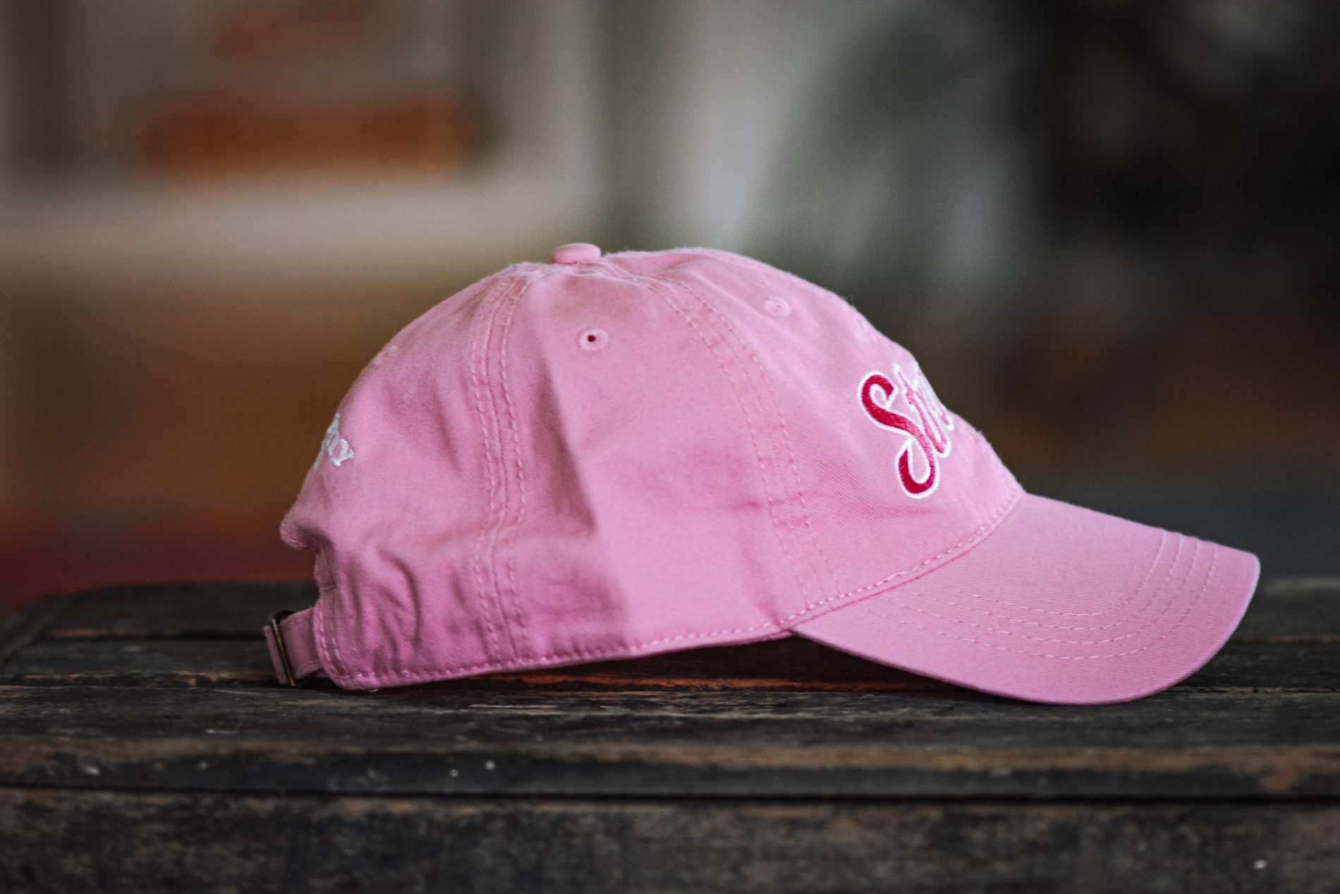 breast cancer baseball cap