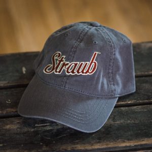 Straub vintage gray baseball hat