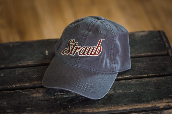 Straub vintage gray baseball hat
