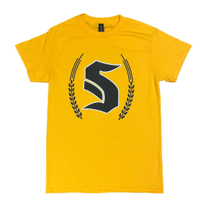 Gold "S" Tee