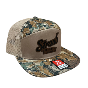 Camo Hat With Straub Patch