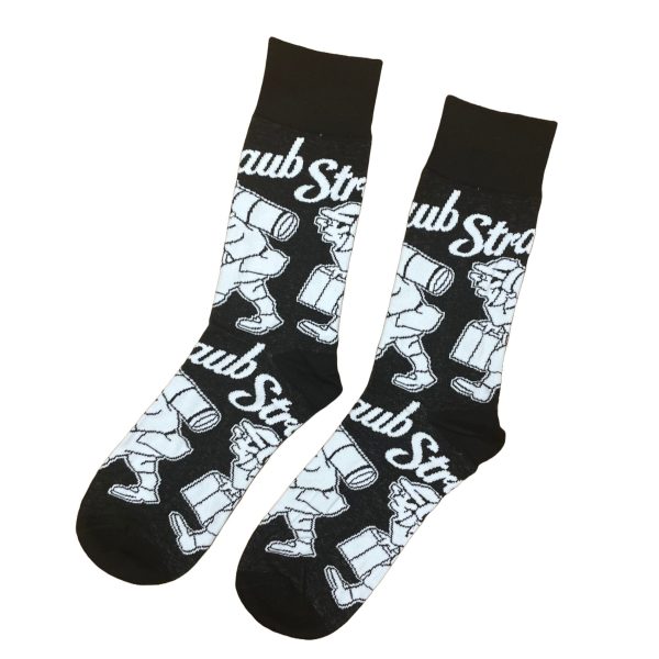 Straub Black BMan Beer Socks