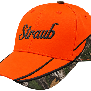 Orange / Camo Ball Cap