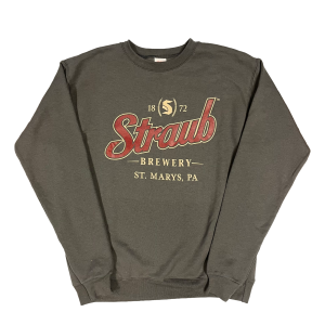 Gray Crew Red Logo