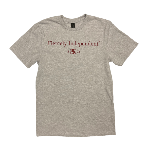 Light Grey Fiercely Independent Tee