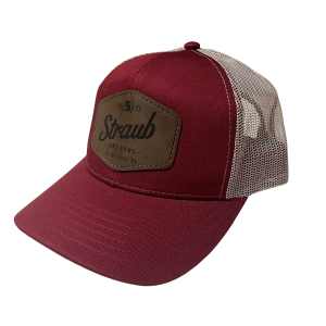 Maroon & Tan Trucker Hat